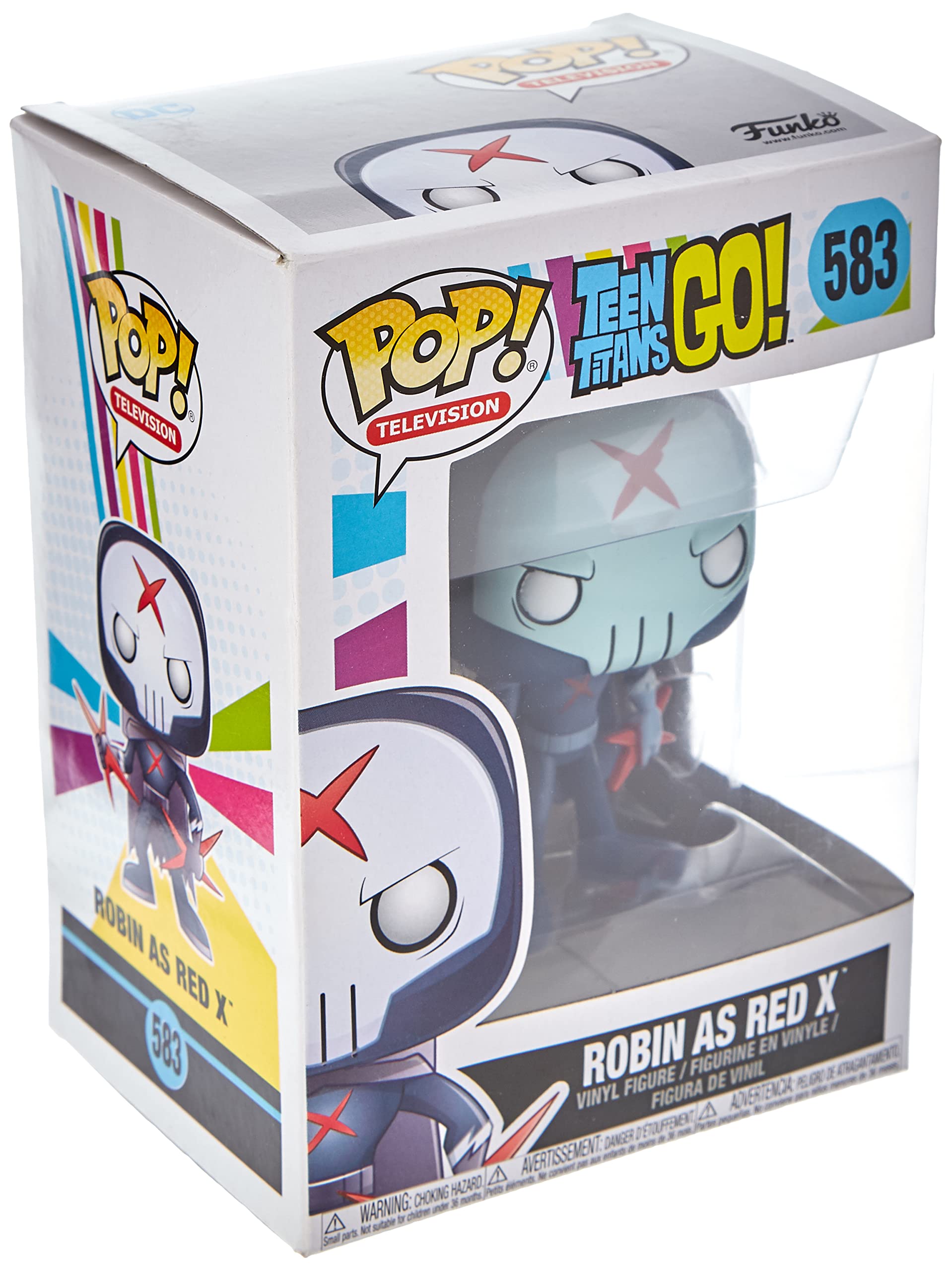 Amazon.com: Funko Pop! TV: Teen Titans Go! -Robin as Red X